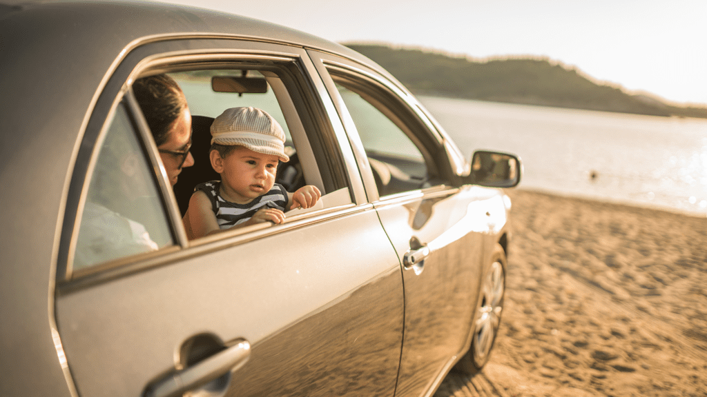 insure my cars - ferry to uk - baby on board