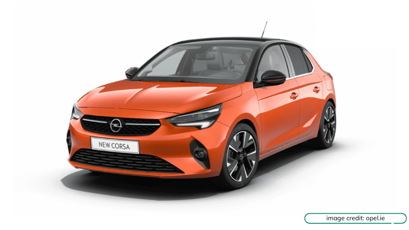 opel corsa - cheapest new car Ireland